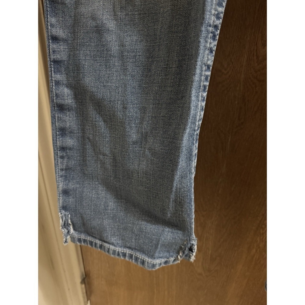 Ariat Mens M2 Relaxed Boot Cut Denim Jeans Distressed Size 35 X 32 Mid Rise - Picture 7 of 11